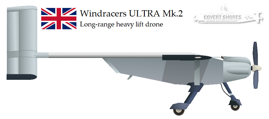 Windracers Ultra Long-Range Heavy Lift Drone