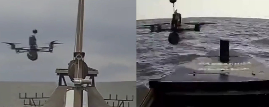 Ukrainian Surface Drone (USV) used in rivers